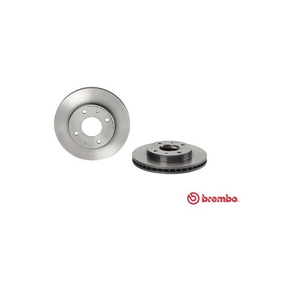 Bromsskiva Ventilerad, Framaxel Brembo 09.7043.11 BREMBO