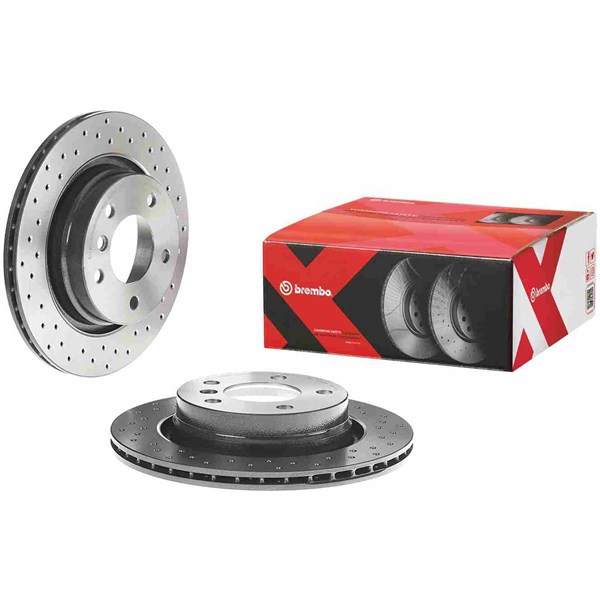Bromsskiva, Bakaxel BREMBO