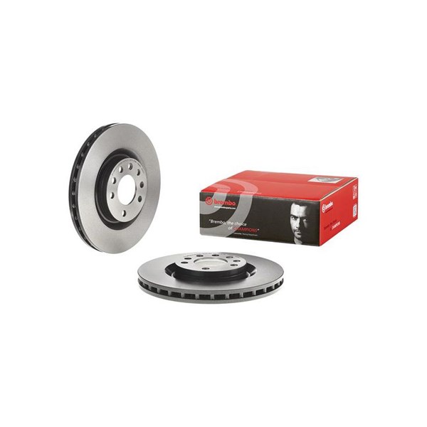 Bromsskiva Ventilerad, Framaxel Brembo 09.8004.51 BREMBO