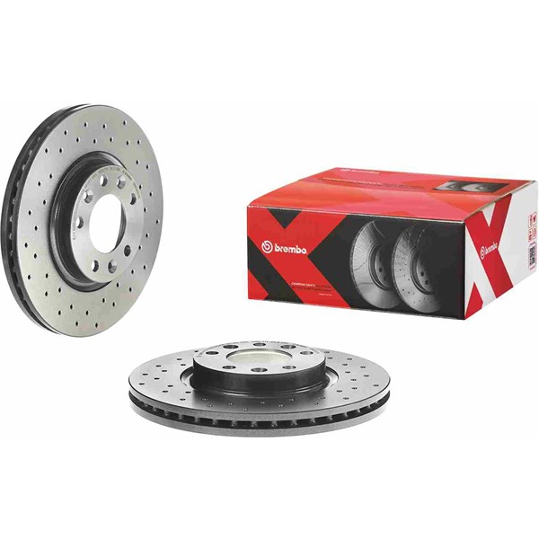 Bromsskiva Hålad/ventilerad, Framaxel Brembo 09.8303.1X BREMBO Bromsskiva Hålad/ventilerad, Framaxel Brembo 09.8303.1X BREMBO