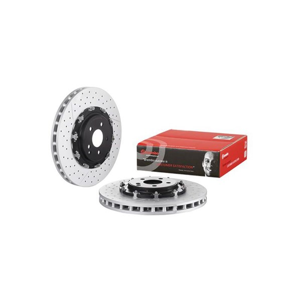 Bromsskiva Bromsskiva tvådelad, Framaxel Brembo 09.8878.23 BREMBO