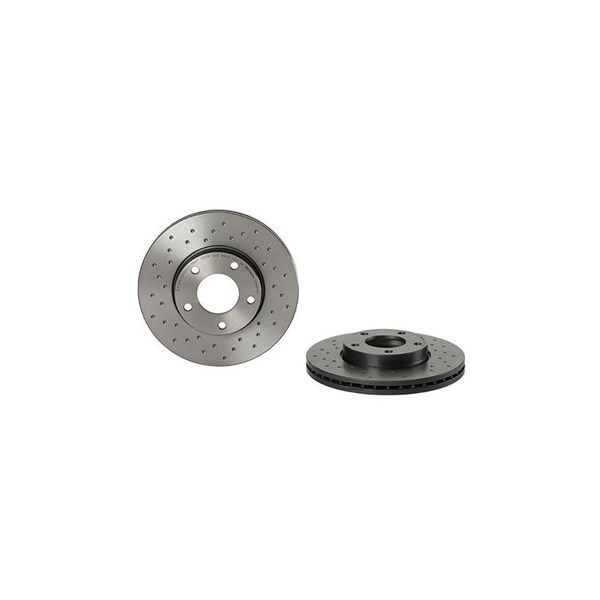 Bromsskiva Hålad/ventilerad, Framaxel Brembo 09.9464.2X BREMBO