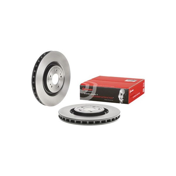 Bromsskiva Ventilerad, Framaxel Brembo 09.A196.11 BREMBO