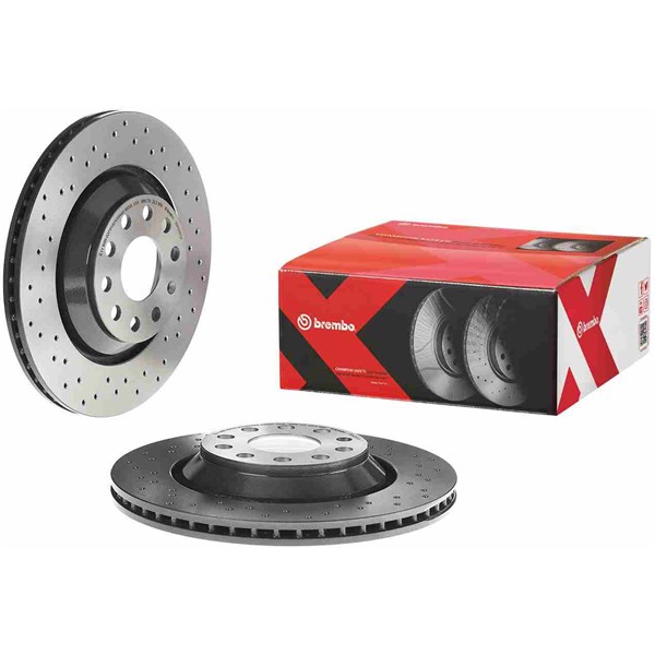 Bromsskiva, Bakaxel BREMBO