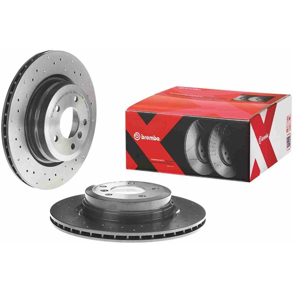Bromsskiva, Bakaxel BREMBO