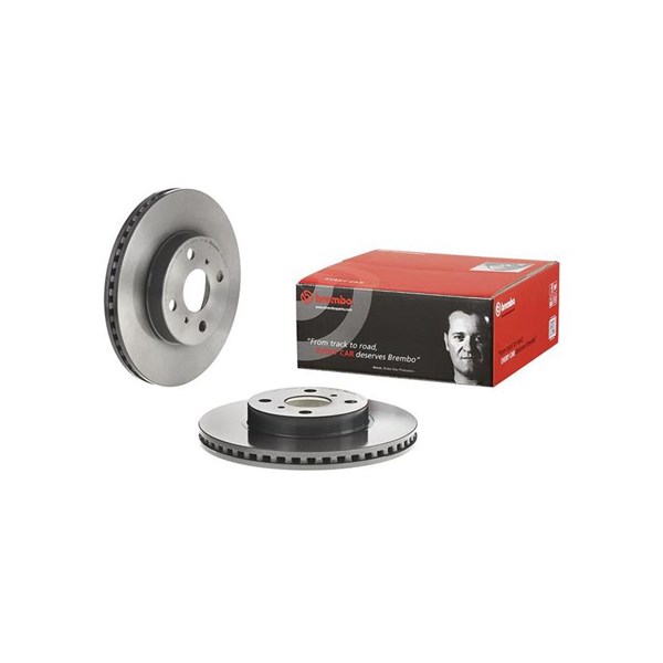 Bromsskiva Ventilerad, Framaxel Brembo 09.A707.11 BREMBO