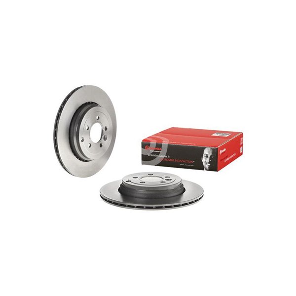 Bromsskiva Ventilerad, Bakaxel Brembo Coated disc line 09.A774.11 BREMBO