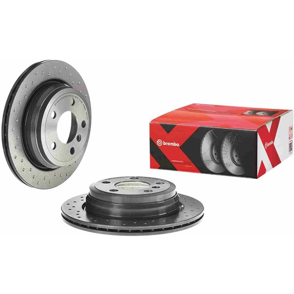 Bromsskiva, Bakaxel BREMBO