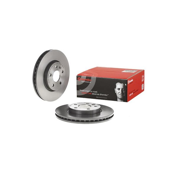 Bromsskiva Ventilerad, Framaxel Brembo 09.B355.11 BREMBO