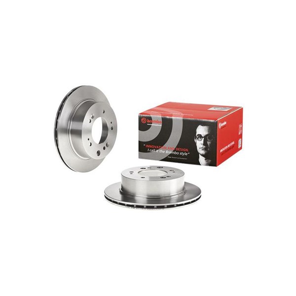 Bromsskiva Ventilerad, Bakaxel Brembo 09.B409.10 BREMBO
