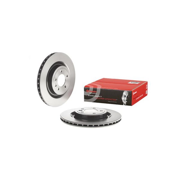 Bromsskiva Ventilerad, Bakaxel Brembo Coated disc line 09.B503.11 BREMBO