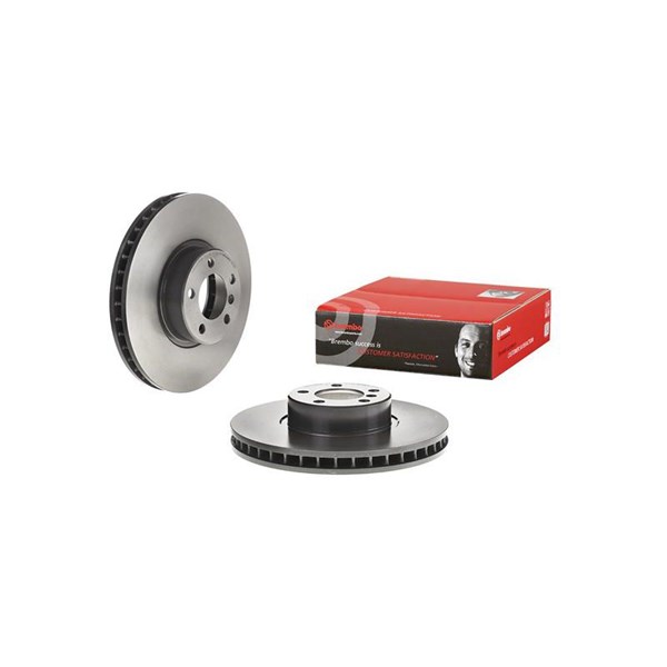 Bromsskiva Ventilerad, Framaxel Brembo 09.B538.11 BREMBO