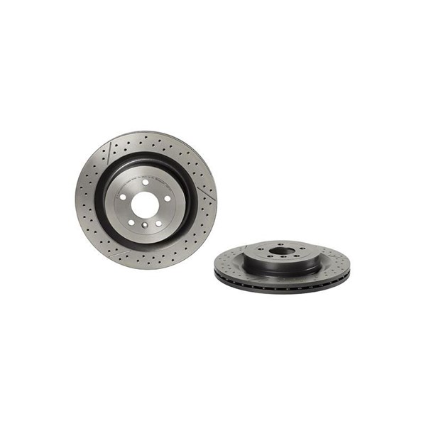 Bromsskiva Ventilerad, Bakaxel Brembo Coated disc line 09.B710.11 BREMBO Bromsskiva Ventilerad, Bakaxel Brembo Coated disc line 09.B710.11 BREMBO