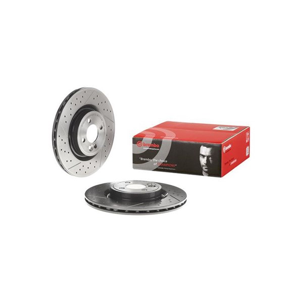 Bromsskiva Ventilerad, Framaxel Brembo 09.B754.21 BREMBO