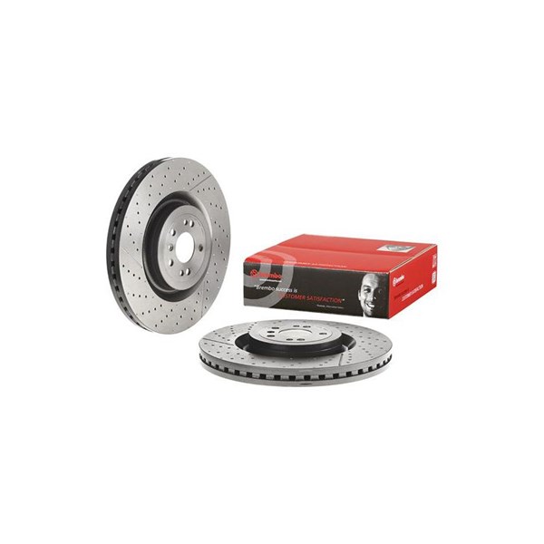 Bromsskiva Ventilerad, Framaxel Brembo 09.B805.11 BREMBO