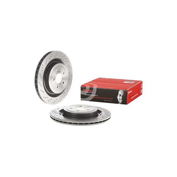 Bromsskiva Ventilerad, Bakaxel Brembo Coated disc line 09.B879.11 BREMBO