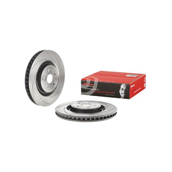 Bromsskiva Ventilerad, Framaxel, framaxel höger Brembo 09.C266.21 BREMBO