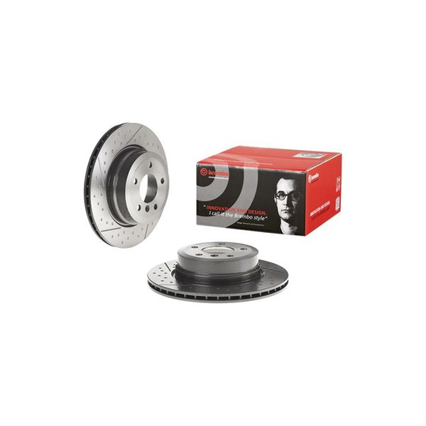 Bromsskiva Ventilerad, Bakaxel Brembo Coated disc line 09.C315.21 BREMBO