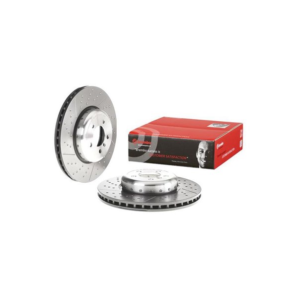Bromsskiva Bromsskiva tvådelad, Framaxel Brembo 09.C394.13 BREMBO