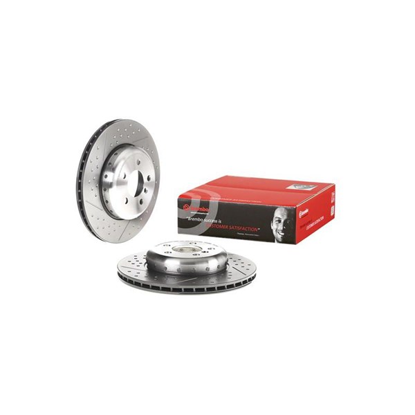 Bromsskiva Bromsskiva tvådelad, Bakaxel Brembo 09.C395.13 BREMBO