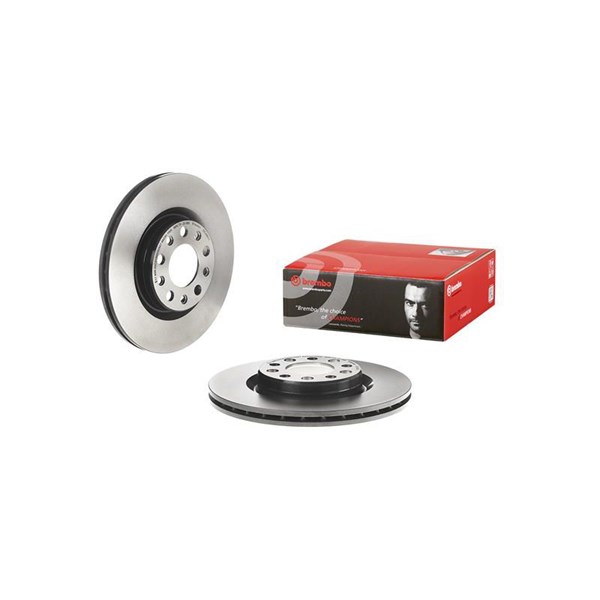 Bromsskiva Ventilerad, Bakaxel Brembo Coated disc line 09.C496.11 BREMBO
