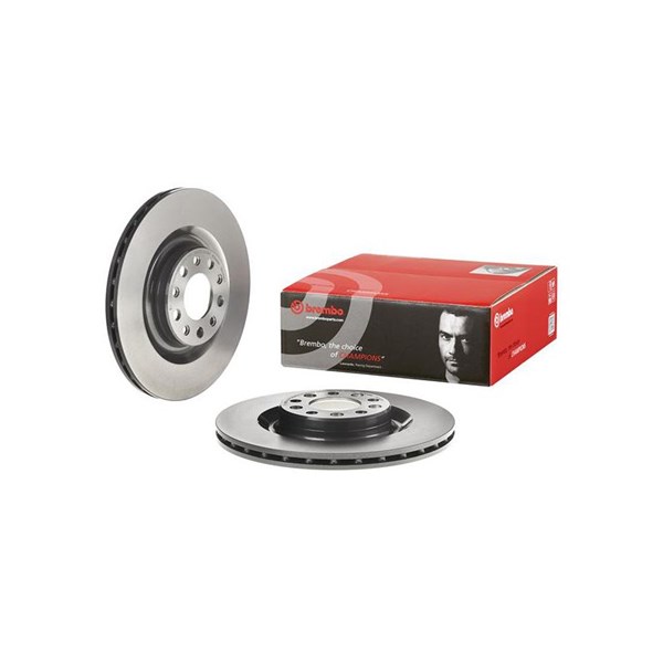 Bromsskiva, Bakaxel BREMBO