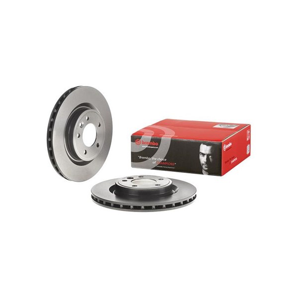 Bromsskiva Ventilerad, Bakaxel Brembo Coated disc line 09.C515.11 BREMBO
