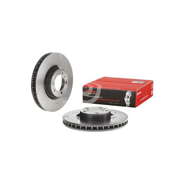 Bromsskiva Ventilerad, Framaxel, framaxel höger Brembo 09.C549.31 BREMBO