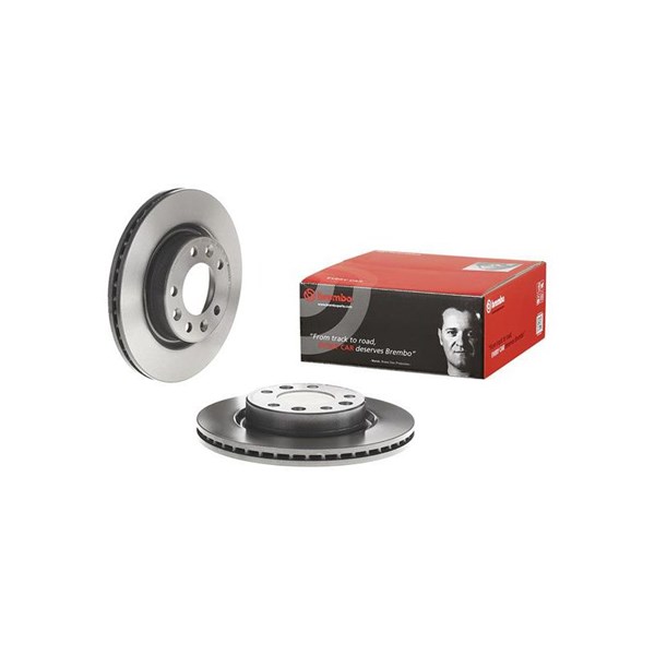 Bromsskiva Ventilerad, Framaxel Brembo 09.C657.11 BREMBO
