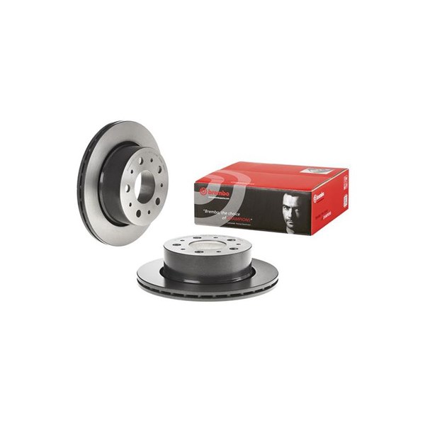 Bromsskiva Ventilerad, Bakaxel Brembo Coated disc line 09.C663.11 BREMBO