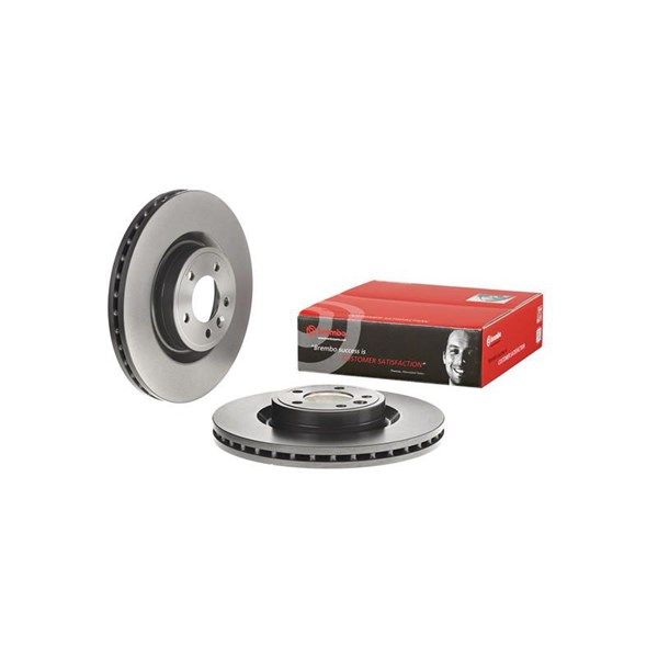 Bromsskiva Ventilerad, Framaxel Brembo 09.C819.11 BREMBO