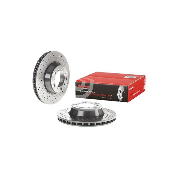 Bromsskiva Hålad/ventilerad, Bakaxel Brembo 09.C878.11 BREMBO