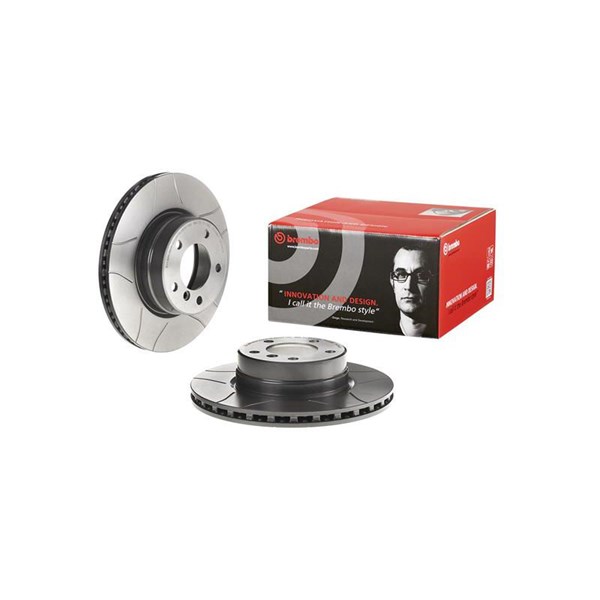 Bromsskiva Ventilerad, Framaxel Brembo Brembo max line 09.C894.75 BREMBO