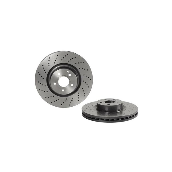 Bromsskiva Hålad/ventilerad, Framaxel Brembo 09.C943.11 BREMBO