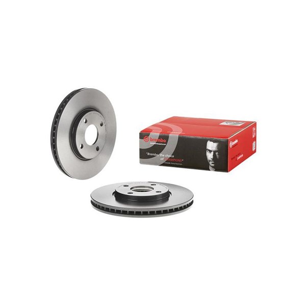 Bromsskiva Ventilerad, Framaxel Brembo 09.D216.11 BREMBO