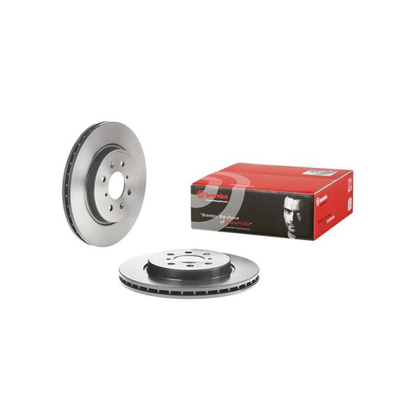 Bromsskiva Ventilerad, Framaxel Brembo 09.D252.11 BREMBO