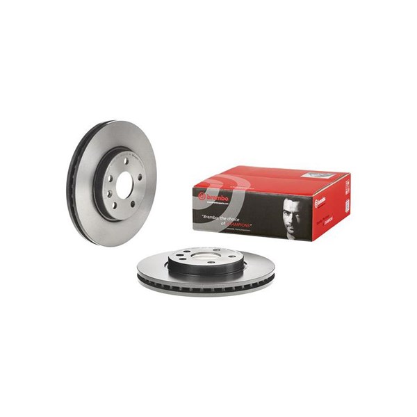 Bromsskiva Ventilerad, Framaxel Brembo 09.D391.11 BREMBO