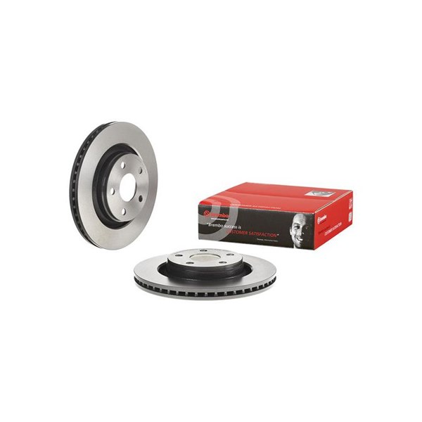 Bromsskiva Ventilerad, Framaxel Brembo 09.D444.11 BREMBO