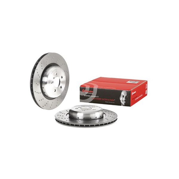 Bromsskiva, Bakaxel, Bakaxel vänster Brembo 09.D901.23 BREMBO