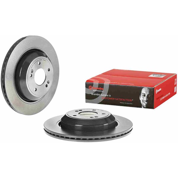Bromsskiva Ventilerad, Bakaxel Brembo Coated disc line 09.D995.11 BREMBO