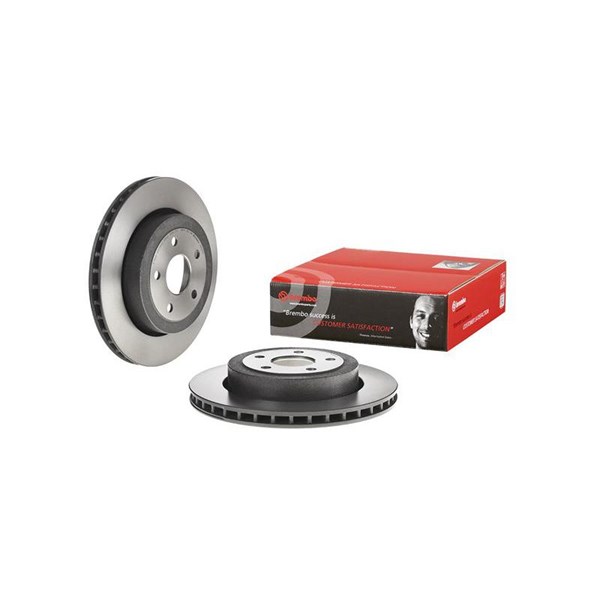 Bromsskiva Ventilerad, Bakaxel Brembo Coated disc line 09.N213.11 BREMBO