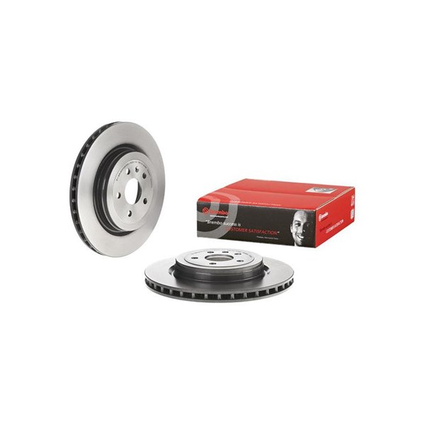 Bromsskiva Ventilerad, Bakaxel Brembo Coated disc line 09.N266.21 BREMBO