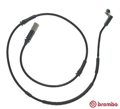 Varningssensor, bromsbeläggslitage, framaxel vänster Brembo A 00  BREMBO