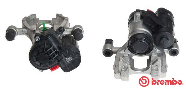Bromsok, Bakaxel höger, Framför axeln, Bakom axeln Brembo F 85 34 BREMBO