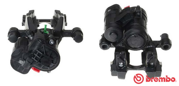 Bromsok, Framför axeln, Bakaxel vänster Brembo F 85 344 BREMBO