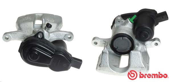 Bromsok, framaxel höger, Bakom axeln Brembo F 85 359 BREMBO