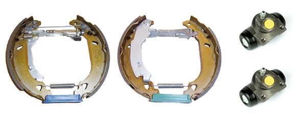 Bromsbackar, sats, Bakaxel Brembo Kit & fit K 23 027 BREMBO