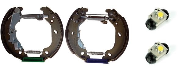 Bromsbackar, sats, Bakaxel Brembo Kit & fit K 23 048 BREMBO