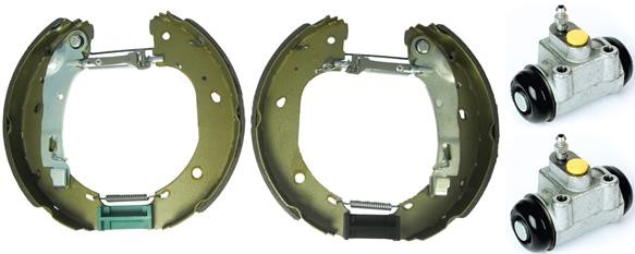 Bromsbackar, sats, Bakaxel Brembo K 23 057 BREMBO