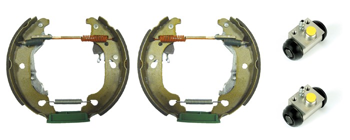 Bromsbackar, sats, Bakaxel Brembo K 23 074 BREMBO